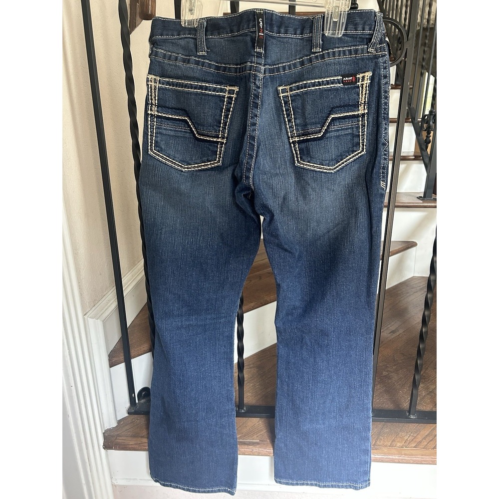 Men's Size 35/30 Ariat FR M5 Straight Leg Work Jeans